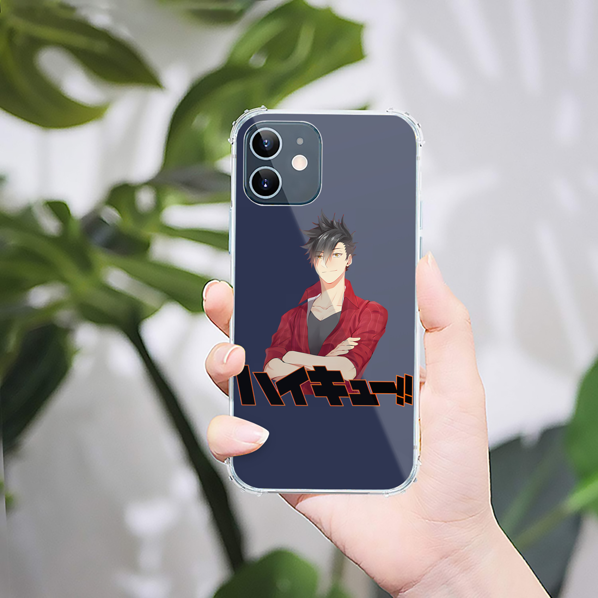 （画像用） ハイキュー!! Haikyu!! 【iPhone 12シリーズ対応】透明スマホケース（クリアソフトケース）